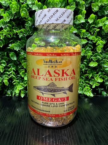 NF156C NuoWeiKon Alaska Deep Fish Oil 深海鱼油300'S (NEW)